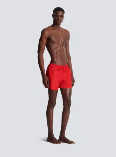 Balmain Paris embroidered swim shorts | Thumbnail 3 Balmain Paris embroidered swim shorts | Thumbnail 3