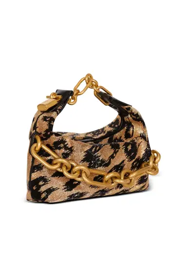 Balmain Sync Mini leopard pattern embroidered bag | Thumbnail 3 Balmain Sync Mini leopard pattern embroidered bag | Thumbnail 3