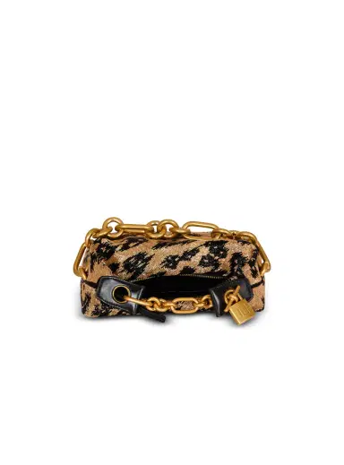 Balmain Sync Mini leopard pattern embroidered bag | Thumbnail 7 Balmain Sync Mini leopard pattern embroidered bag | Thumbnail 7