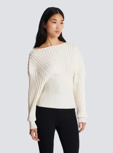 Balmain Tube-knit jumper | Thumbnail 5 Balmain Tube-knit jumper | Thumbnail 5
