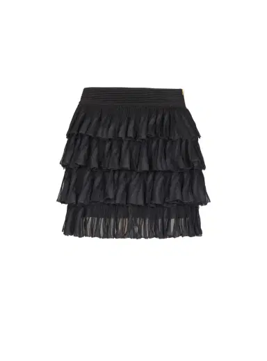 Balmain Short ruffled knit skirt | Thumbnail 1 Balmain Short ruffled knit skirt | Thumbnail 1