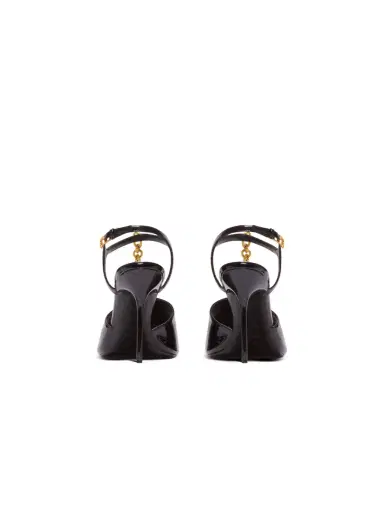 Balmain Sync sandals in patent calfskin | Thumbnail 4 Balmain Sync sandals in patent calfskin | Thumbnail 4