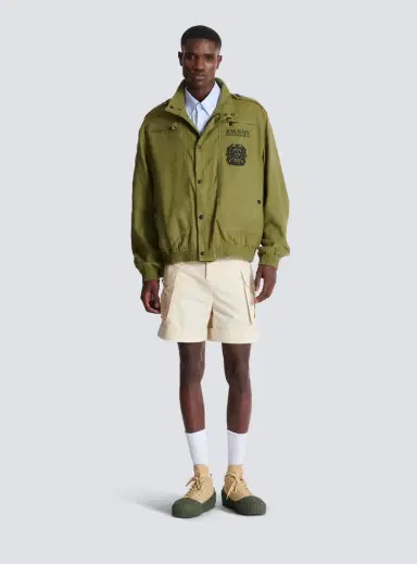Balmain Cotton cargo Bermuda shorts | Thumbnail 2 Balmain Cotton cargo Bermuda shorts | Thumbnail 2