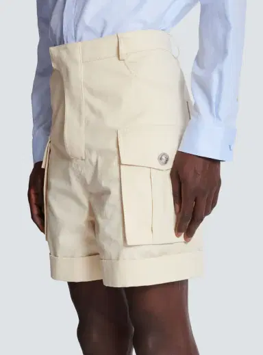 Balmain Cotton cargo Bermuda shorts | Thumbnail 6 Balmain Cotton cargo Bermuda shorts | Thumbnail 6