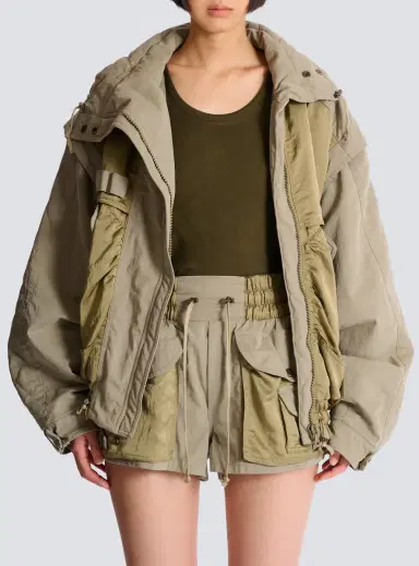 Balmain Cotton and twill bomber jacket | Thumbnail 7 Balmain Cotton and twill bomber jacket | Thumbnail 7