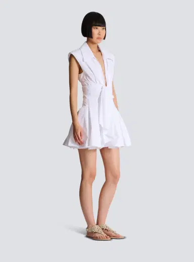 Balmain Cotton shirt dress | Thumbnail 3 Balmain Cotton shirt dress | Thumbnail 3