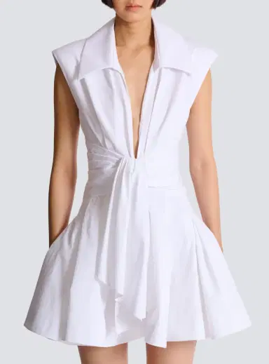 Balmain Cotton shirt dress | Thumbnail 7 Balmain Cotton shirt dress | Thumbnail 7
