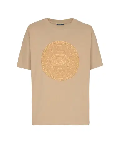 Balmain Embroidered Médaille T-shirt | Thumbnail 1 Balmain Embroidered Médaille T-shirt | Thumbnail 1