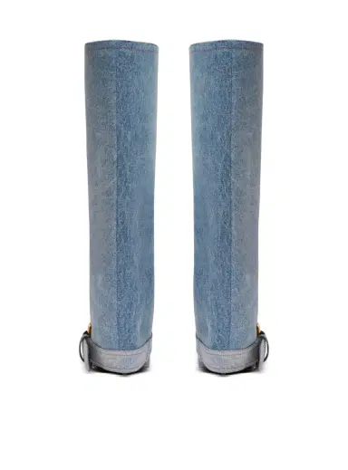 Balmain Anthem denim boots | Thumbnail 4 Balmain Anthem denim boots | Thumbnail 4