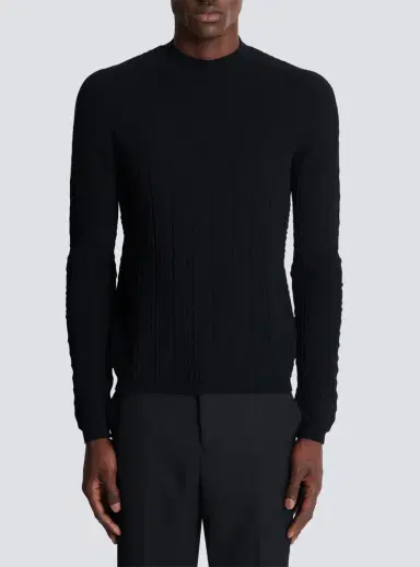 Balmain Silk and cotton knit PB jumper | Thumbnail 7 Balmain Silk and cotton knit PB jumper | Thumbnail 7