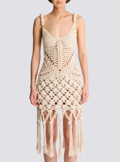 Balmain Crochet dress | Thumbnail 8 Balmain Crochet dress | Thumbnail 8