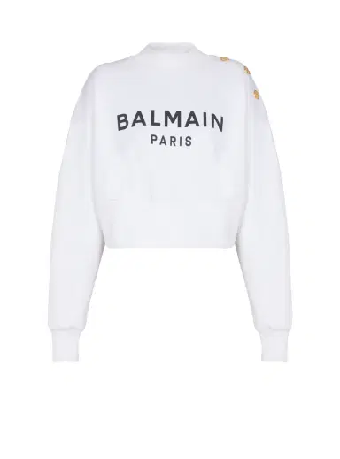 Balmain Printed Paris sweatshirt | Thumbnail 1 Balmain Printed Paris sweatshirt | Thumbnail 1