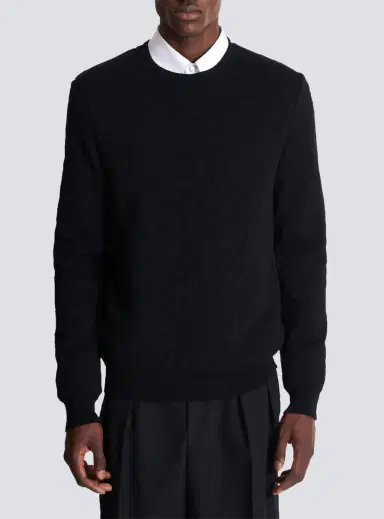 Balmain Monogram knit and leopard pattern jumper | Thumbnail 7 Balmain Monogram knit and leopard pattern jumper | Thumbnail 7
