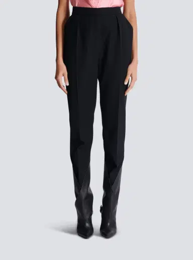 Balmain High-waisted grain de poudre trousers | Thumbnail 7 Balmain High-waisted grain de poudre trousers | Thumbnail 7