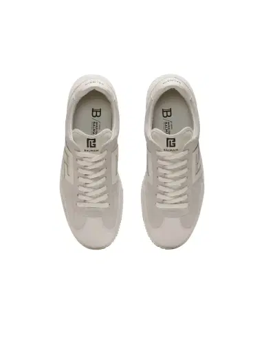 Balmain Swan suede and smooth leather sneakers | Thumbnail 8 Balmain Swan suede and smooth leather sneakers | Thumbnail 8