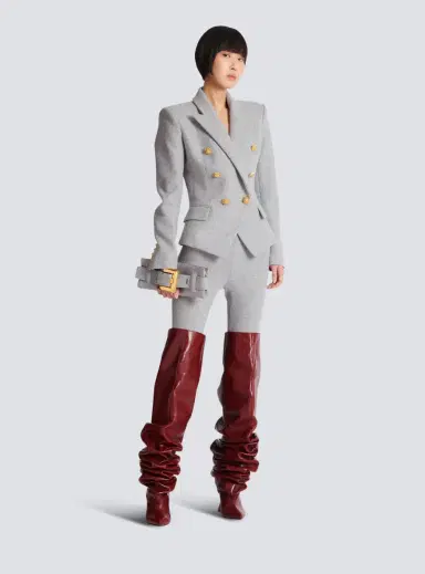 Balmain Cotton knit 6-buttons jacket | Thumbnail 2 Balmain Cotton knit 6-buttons jacket | Thumbnail 2