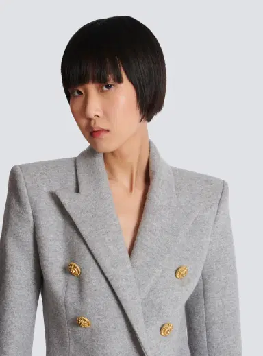 Balmain Cotton knit 6-buttons jacket | Thumbnail 5 Balmain Cotton knit 6-buttons jacket | Thumbnail 5