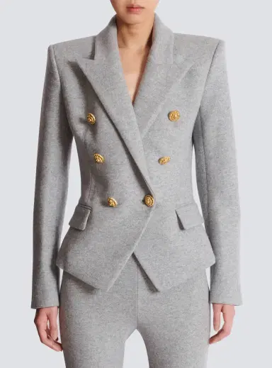 Balmain Cotton knit 6-buttons jacket | Thumbnail 8 Balmain Cotton knit 6-buttons jacket | Thumbnail 8