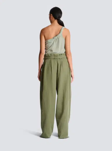 Balmain Twill high-waisted trousers | Thumbnail 4 Balmain Twill high-waisted trousers | Thumbnail 4