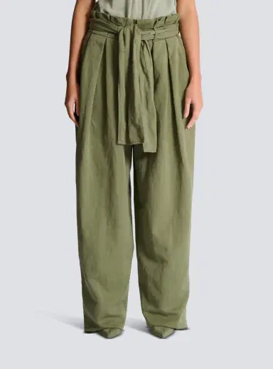 Balmain Twill high-waisted trousers | Thumbnail 7 Balmain Twill high-waisted trousers | Thumbnail 7
