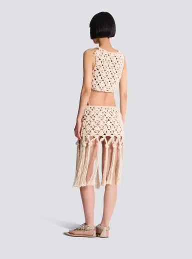 Balmain Crochet skirt | Thumbnail 4 Balmain Crochet skirt | Thumbnail 4