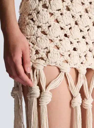 Balmain Crochet skirt | Thumbnail 6 Balmain Crochet skirt | Thumbnail 6
