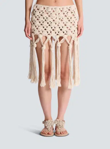 Balmain Crochet skirt | Thumbnail 7 Balmain Crochet skirt | Thumbnail 7