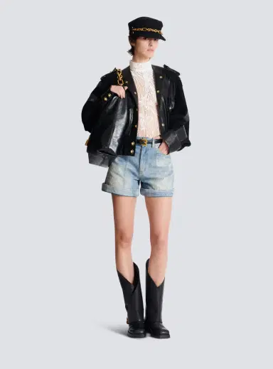 Balmain Long-sleeved lace body | Thumbnail 2 Balmain Long-sleeved lace body | Thumbnail 2