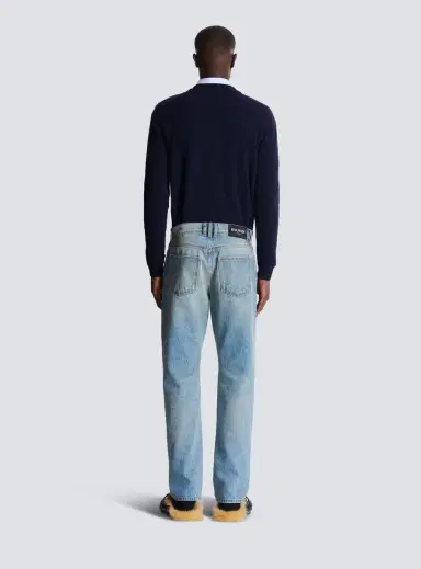 Balmain Regular-fit denim jeans | Thumbnail 4 Balmain Regular-fit denim jeans | Thumbnail 4