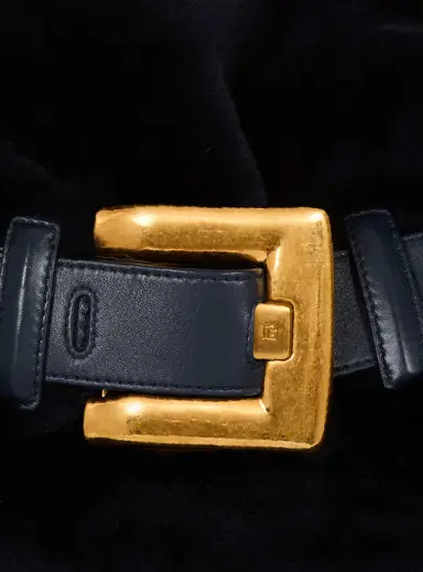 Balmain Medium Anthem bag in shearling | Thumbnail 5 Balmain Medium Anthem bag in shearling | Thumbnail 5