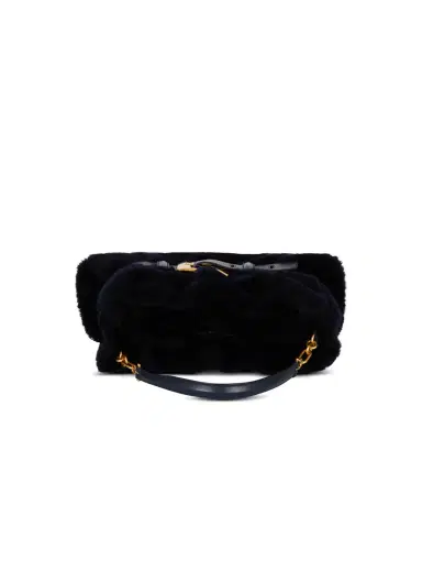 Balmain Medium Anthem bag in shearling | Thumbnail 7 Balmain Medium Anthem bag in shearling | Thumbnail 7