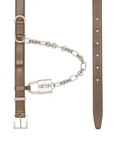 Balmain Sync narrow leather belt | Thumbnail 3 Balmain Sync narrow leather belt | Thumbnail 3