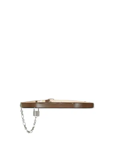 Balmain Sync narrow leather belt | Thumbnail 4 Balmain Sync narrow leather belt | Thumbnail 4