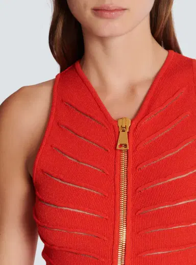 Balmain Long sleeveless dress in knit | Thumbnail 5 Balmain Long sleeveless dress in knit | Thumbnail 5
