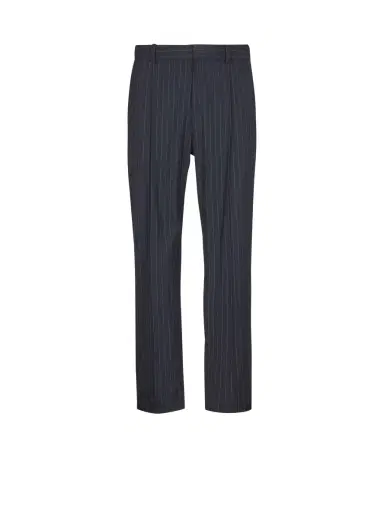 Balmain Straight-leg trousers in pinstripe wool | Thumbnail 1 Balmain Straight-leg trousers in pinstripe wool | Thumbnail 1