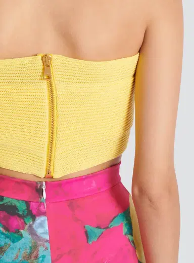 Balmain Tube-knit bra top | Thumbnail 5 Balmain Tube-knit bra top | Thumbnail 5