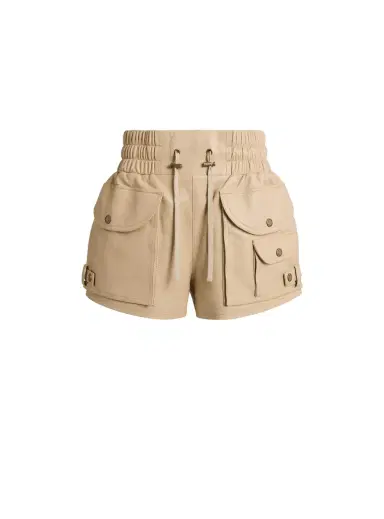 Balmain Lambskin utility shorts | Thumbnail 1 Balmain Lambskin utility shorts | Thumbnail 1