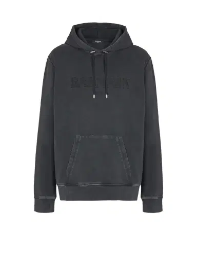 Balmain Vintage embroidered hoodie | Thumbnail 1 Balmain Vintage embroidered hoodie | Thumbnail 1