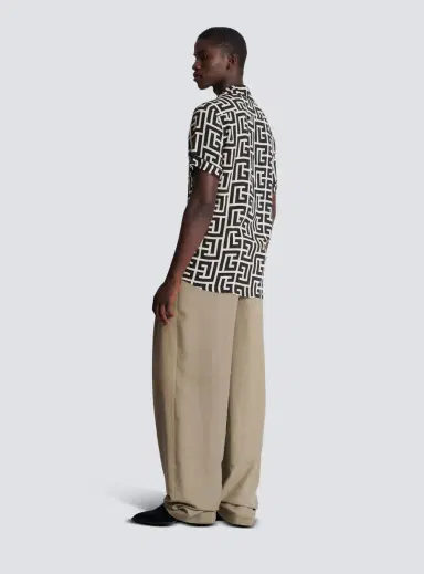Balmain Short-sleeved monogrammed shirt | Thumbnail 4 Balmain Short-sleeved monogrammed shirt | Thumbnail 4
