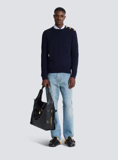 Balmain Eco-cashmere jumper | Thumbnail 2 Balmain Eco-cashmere jumper | Thumbnail 2