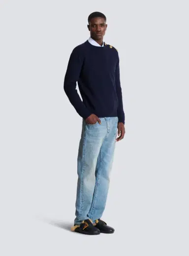 Balmain Eco-cashmere jumper | Thumbnail 3 Balmain Eco-cashmere jumper | Thumbnail 3