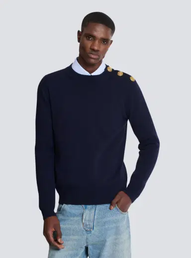 Balmain Eco-cashmere jumper | Thumbnail 5 Balmain Eco-cashmere jumper | Thumbnail 5