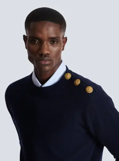 Balmain Eco-cashmere jumper | Thumbnail 6 Balmain Eco-cashmere jumper | Thumbnail 6