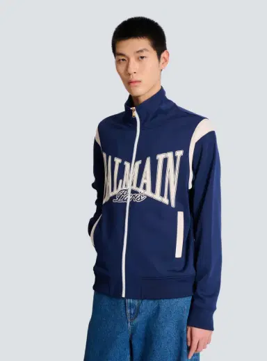 Balmain College zipped tracksuit jacket | Thumbnail 5 Balmain College zipped tracksuit jacket | Thumbnail 5