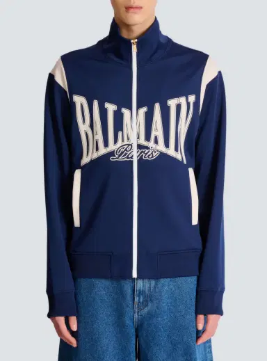 Balmain College zipped tracksuit jacket | Thumbnail 7 Balmain College zipped tracksuit jacket | Thumbnail 7