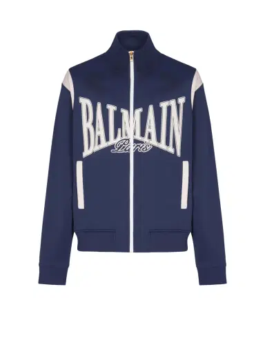 Balmain College zipped tracksuit jacket | Thumbnail 1 Balmain College zipped tracksuit jacket | Thumbnail 1