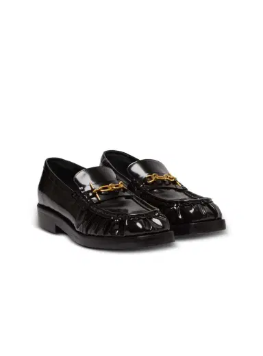 Balmain Sync glazed leather loafers | Thumbnail 3 Balmain Sync glazed leather loafers | Thumbnail 3