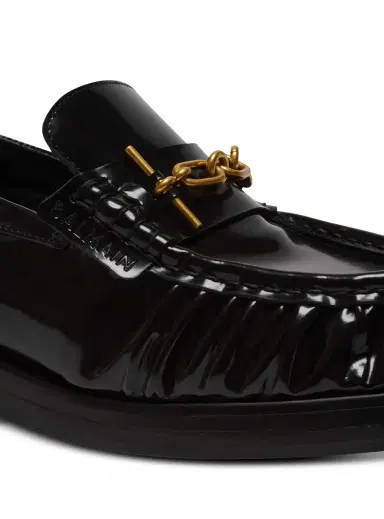 Balmain Sync glazed leather loafers | Thumbnail 5 Balmain Sync glazed leather loafers | Thumbnail 5