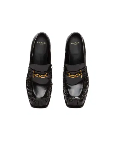 Balmain Sync glazed leather loafers | Thumbnail 8 Balmain Sync glazed leather loafers | Thumbnail 8