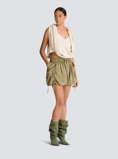 Balmain Viscose twill shorts | Thumbnail 3 Balmain Viscose twill shorts | Thumbnail 3